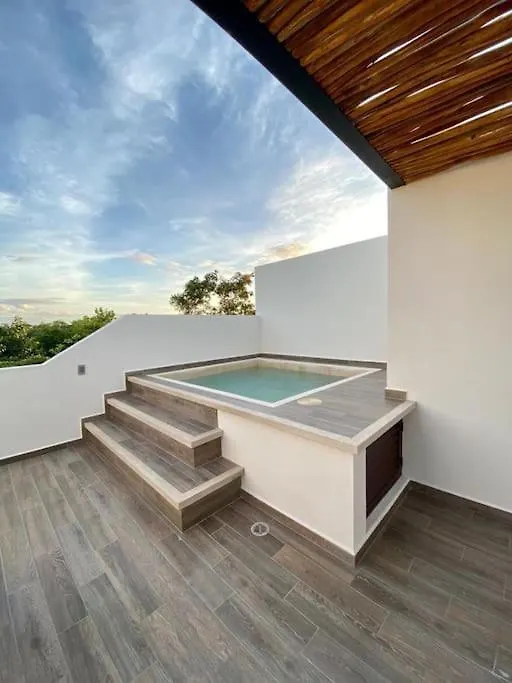 Penthouse En La Veleta Tulum Con Alberca Privada Apartment