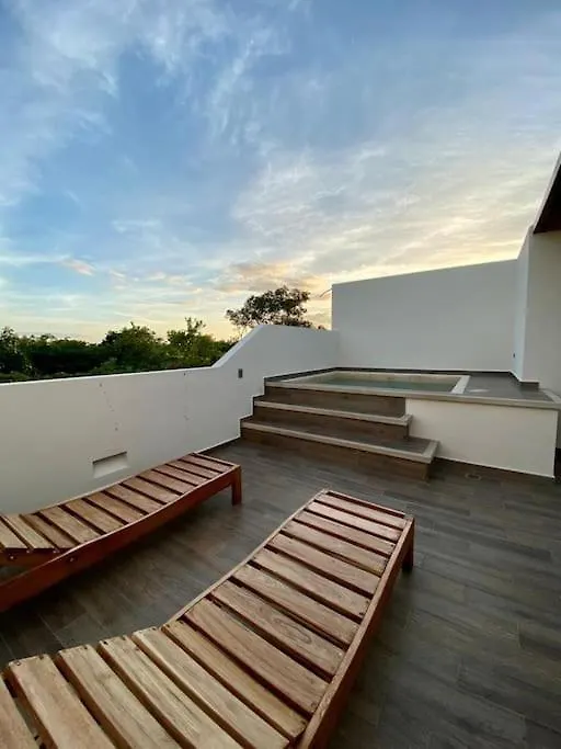 Penthouse En La Veleta Tulum Con Alberca Privada Apartment
